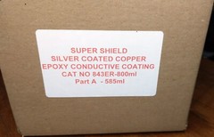 MG Chemicals Super Shield Silver Coated Copper Conductive Coating 843ER-800mL