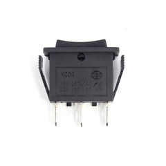 10PCS 3 Position 3 Pin On/Off/On Rocker Switch, AC 16A/250V 20A/125V Terminal SP