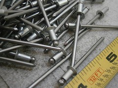 POP Rivet SK42BS Countersunk Head Rivets 1/8″ x .275″ Steel Lot of 100 #5688