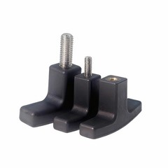 M6 M8 M10 M12 Plastic Tee Wing Knob T-Shape Clamping Thumb Screw Hand Grip Bolt
