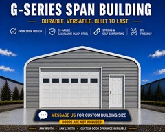 20x40x16 DuroSPAN Steel Building DIY Home Garage Shop with Ends Factory DiRECT