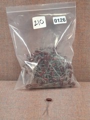 BULK 210pc El-Menco .022uF 100V Vintage Film Capacitors Tone Caps NOS *126