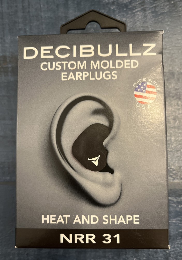 Decibullz Custom Molded Earplugs 31db Highest NRR Hearing MADE IN AMERICA