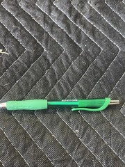 1250 Misprint Green Pens – Ballpoint Retractable Click Pen