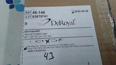 DeRoyal Dermanet Wound Contact Layer 24″x36″ REF 46-140 Box of 43
