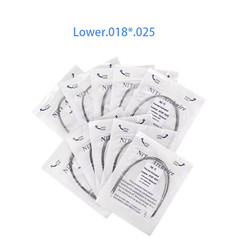 Dental Ortho Heat Thermal Activated Niti Rectangular Natural Form Arch Wire
