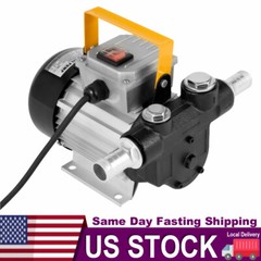 110V Motor Oil Fuel Fluid Extractor Electric Transfer Pump Self Priming