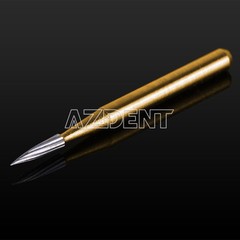 Dental Tungsten Carbide Gold Burs Trimming & Finishing & Polishing Flame FG7901