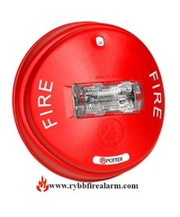 Potter Electric Signal CS-24R Ceiling Strobe, Red.