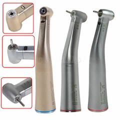NSK Style Dental LED/No-LED Fiber Optic 1:5/1:1 Contra Angle Handpiece Inner SA