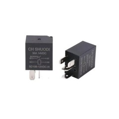 5 Pin 12 Volt 30A Micro Relay 4 Pack Small Relay Multi-Purpose Automotive Starte