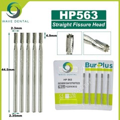 WAVE Dental Tungsten Carbide Burs Low Speed Straight Fissure Head HP Bur 2.35mm