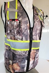 Hi Visibility Reflective Camouflage Safety Vest (Small to 5XL)