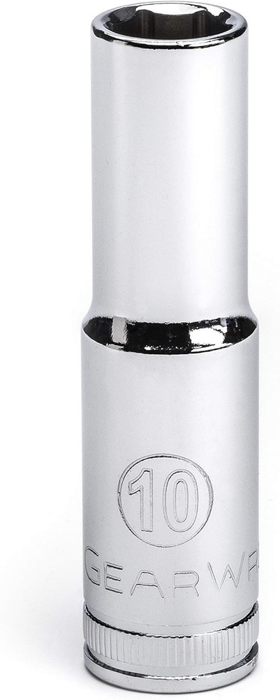 GEARWRENCH 3/8″ Drive 6 Pt. Deep Socket, 10mm – 80392