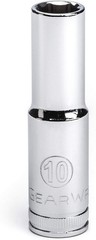 GEARWRENCH 3/8″ Drive 6 Pt. Deep Socket, 10mm – 80392