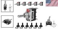 High-Performance Marine Toggle Switch 6-Pack – 12V to 250V Waterproof Design