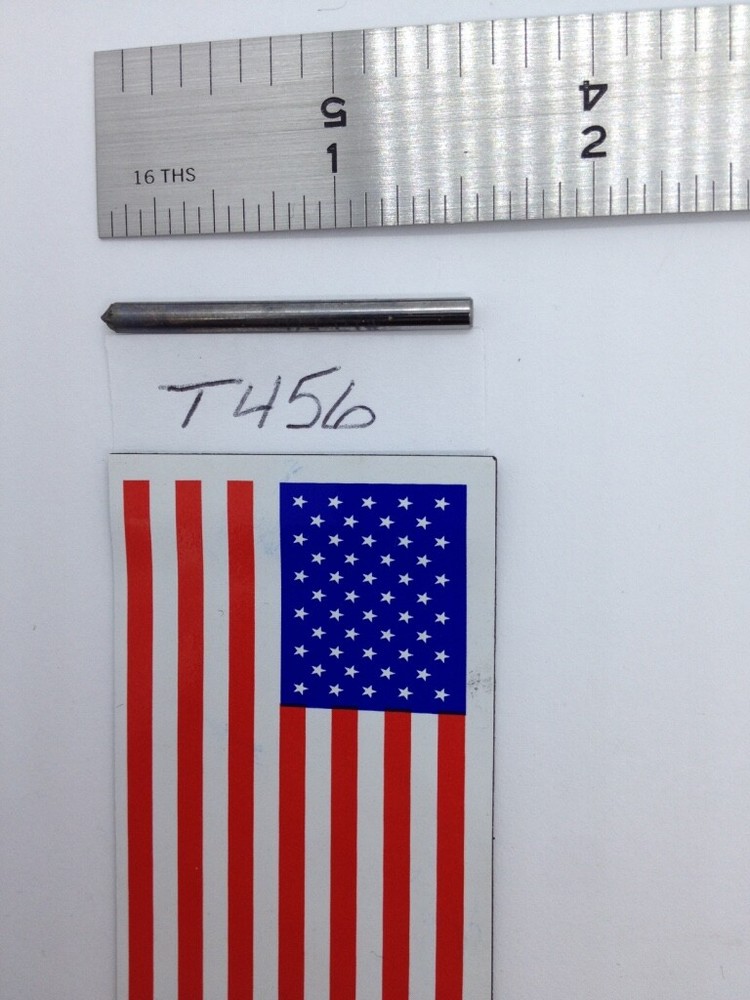 1 NEW FALCON / SGS 1/8″ SH CARBIDE BURR SK-42 (90° ANGLE) DOUBLE CUT. FINE -T456