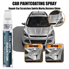 Touch Up Paint Pen for Ford Premium Car Scratch Repair & Ingot Silver Metallic