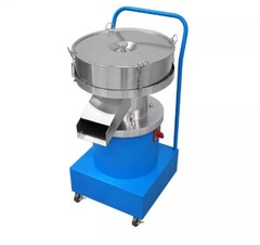 Powder Sifter Stainless Steel Soy Milk Filter Electric Vibrating Screen Machine