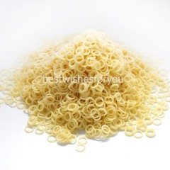 Dental Orthodontic Elastics Latex Braces Rubber Bands O-Ring Light 3.5 oz