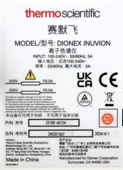 Thermo Scientific Dionex 22185-60104 Inuvion IC System with Conduct (3375155)