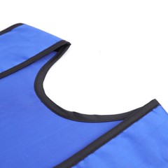 Blue Medical X-Ray Protection Apron Lead Rubber Radiation Protection Vest (L).