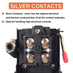 Pressure Switch Manifold Regulator Gauges Air Compressor Pressure Switch Control
