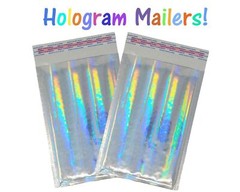 4×8″ Bubble Mailers, Polished Rose Gold, Pink, Hologram, Teal Metallic, Mirrored