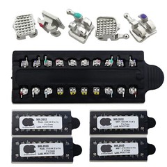 Dental Orthodontic Brackets Braces Metal Mini MIM Roth MBT 022 018 345 Hooks