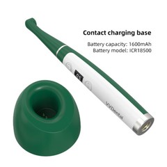 Dental Wireless LED Cure Curing Light Lamp 2500mw/cm² 1 Second Resin Curing