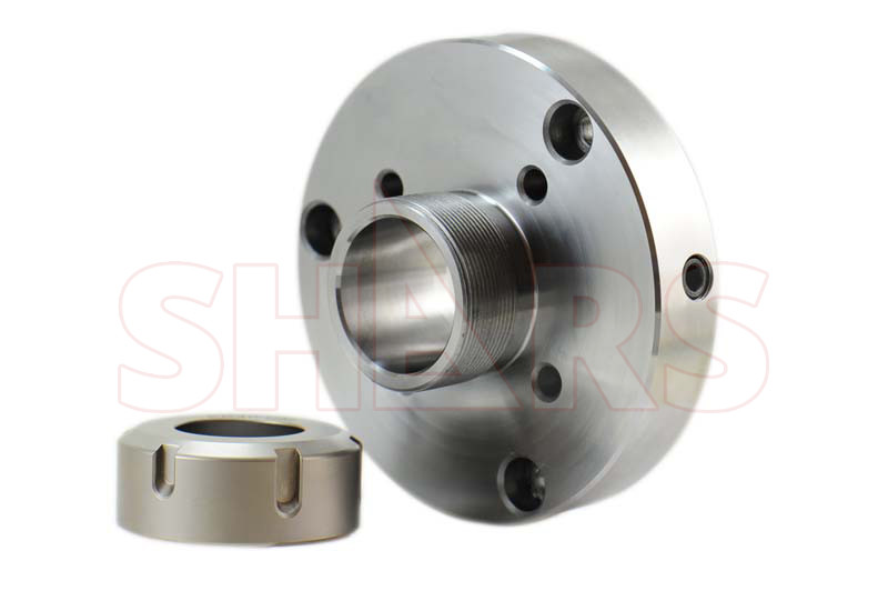 SHARS ER40 5″ “SET TRU” Collet Chuck CNC W/Fine Adjust .0005″ TIR New L[