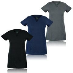 Beauty Tunic Hairdressing Spa Massage Therapist Health Work Nail Salon Uniform