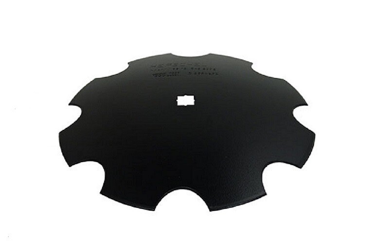 18″ Notched Disc Harrow Blades 1-1/8″ Square 7 Gauge 4.5 MM N187118 Farmer Bob’s