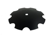 18″ Notched Disc Harrow Blades 1-1/8″ Square 7 Gauge 4.5 MM N187118 Farmer Bob’s