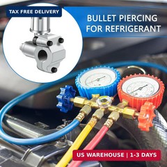 10 Pack Bullet Piercing Valve Kits – BPV-31 Compatible Adjustable Valve for Refr