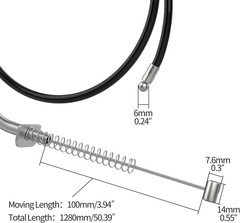 Dual Front Brake Cable Set 125Cc 150Cc 200Cc 250Cc ATV Quad- Drum Brake Version