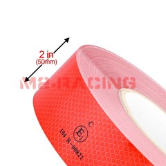 3M 2″x150′ Diamond Grade Red Conspicuity Tape CE Approved Reflective Safety