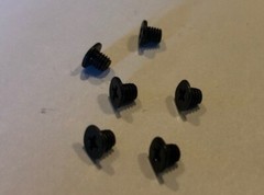 6 Pcs M3x3.5mm Screws – Standard fastener for 2.5″ SATA HDD/SSD