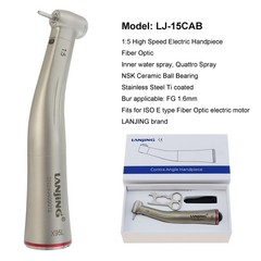 Dental Electric Handpiece High Speed 1:5 Contra Angle Fiber Optic NSK KaVo M25L