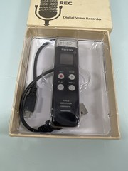 EVISTR 16GB Voice Activated Digital Recorder Tested Working Open Box