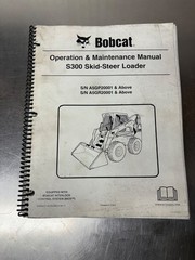 Bobcat S300 Skid Steer Operators & Maintenance Manual BICS 6986993
