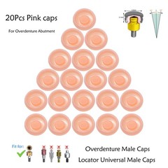 US Dental Overdenture Retention Caps For Implant Zest Locator Abutment Inserts