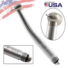 Dental LED E-generator Fiber Optic High Speed Handpiece 2/4/6 Coupler No LED