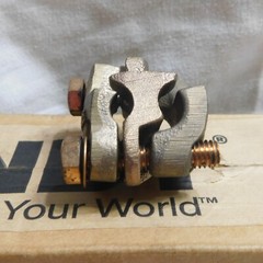 Burndy QPX2828 Brass Versitap Parallel Clamp 4/0 (Box of 8)