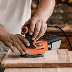 DOVAMAN Orbital Sander, Up to 13000 rpm, 3A Random Orbit Sander, 6 Variable S…