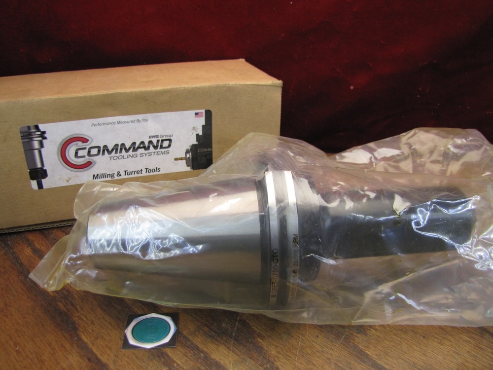 Command C6E5-0750-CTO CAT50 3/4″ Extended End Mill Holder 20,000 RPM USA