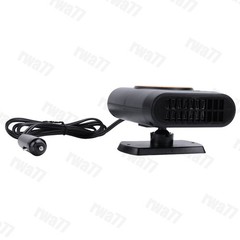 1x New 200W 12V Car Heater Cooling Fan For Windshield Defrosting – Orange/Black