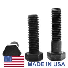 3/4″-16 x 7 1/2″ (PT) Fine Grade 8 Hex Cap Screw (Bolt) – USA Black Oxide