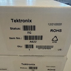 Tektronix A622 AC DC Current Clamp Probe 100 Amp DC to 100kHz BNC Oscilloscope