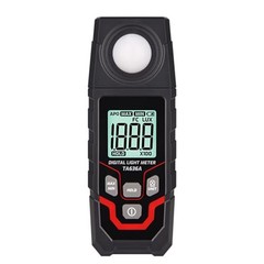 Portable LCD Luxmeter 0 to 200000 Lux Adjustable Unit Light Measurement